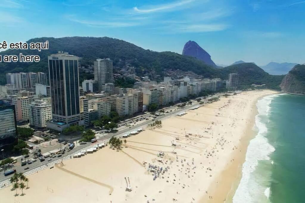 Apartamento Copacabana Beach - Apartamento Confortavel Posto 2 Vista Mar Rio de Janeiro Exterior foto